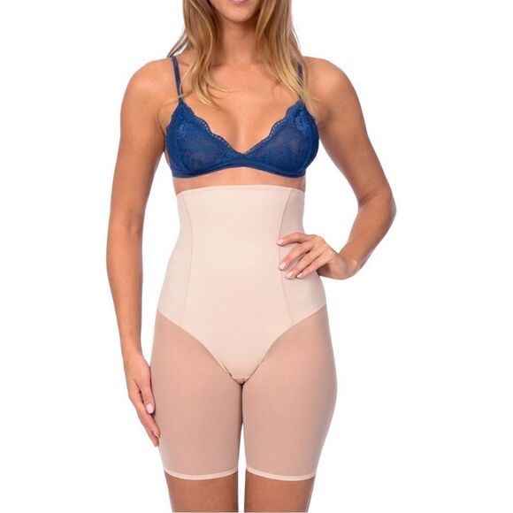 Body Beautiful Extra High Waist Shaper with Targeted Double Front Smooth… - Picture 3 of 7
